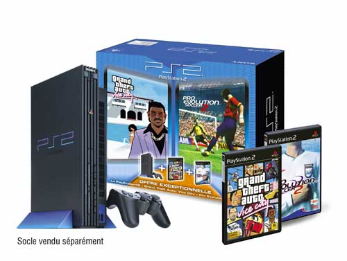 Sony Pack Best Of PlayStation 2 - Grand theft Auto Vice City - Pro Evolution Soccer 2 État correct - 286,49 € Sony Pack Best Of PlayStation 2 - Grand theft Auto Vice City - Pro Evolution Soccer 2 État correct Sony reconditionné disponible sur Fnac