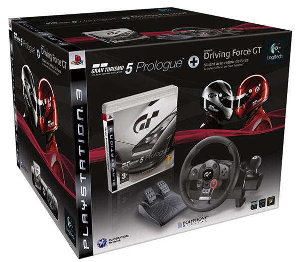 Sony Pack volant Logitech Driving Force GT + Gran Turismo 5 Prologue État correct Sony reconditionné disponible sur Fnac