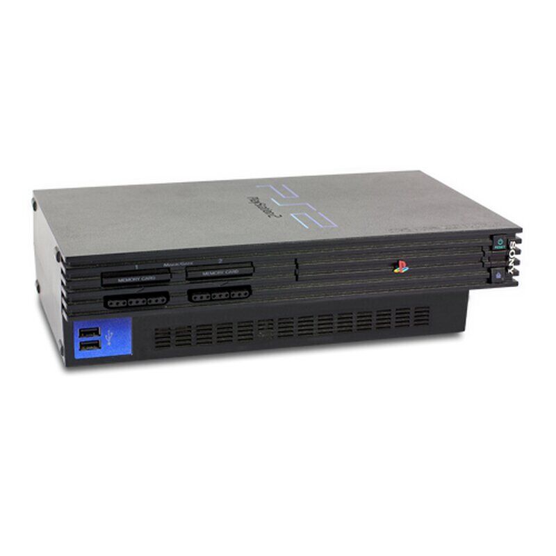 Sony PlayStation 2 Fat (PS2 Fat) Noir Bon état Sony reconditionné disponible sur Refurbed | Dero