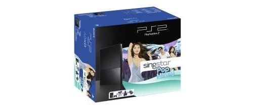 Sony PlayStation 2 - PStwo Noire + Singstar Pop Hits 4 + 2 micros État correct reconditionné disponible sur Fnac
