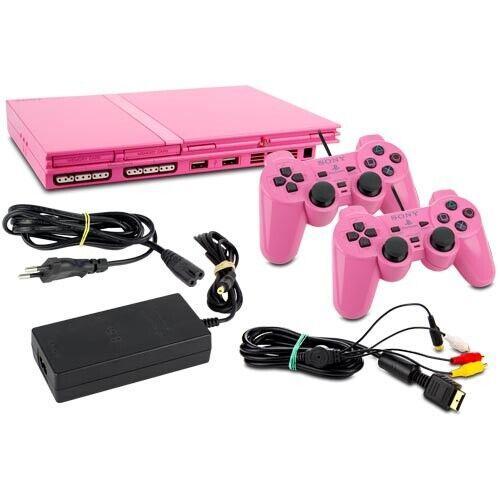 Voir photo 2 de Sony PlayStation 2 Slim - Rose | Dero Sony PlayStation 2 Slim - Rose Reconditionné Sony reconditionné photo 2 | Dero