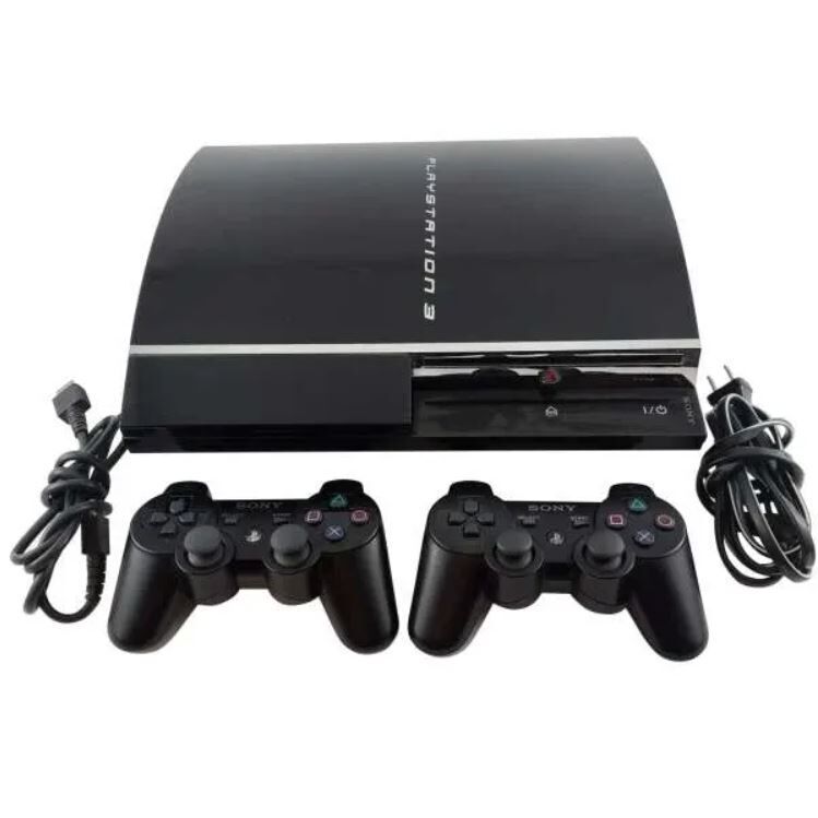Sony PlayStation 3 Fat 40 GB 2 Manettes Noir Bon état Sony reconditionné disponible sur Refurbed
