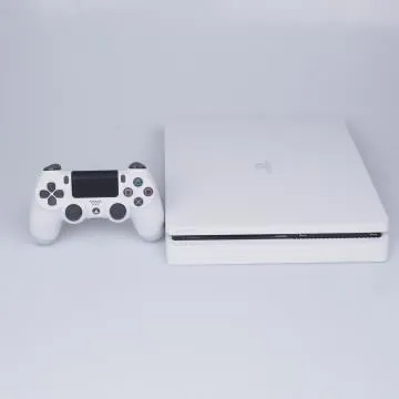 Acheter Sony PlayStation 4 (PS4 Slim) 1 To avec manette sans fil 1pc - Blanc glacier (région A Blu-ray) Reconditionné - 218,90 € Sony PlayStation 4 (PS4 Slim) 1 To avec manette sans fil 1pc - Blanc glacier (région A Blu-ray) Reconditionné reconditionné disponible sur Cdiscount Seconde Vie