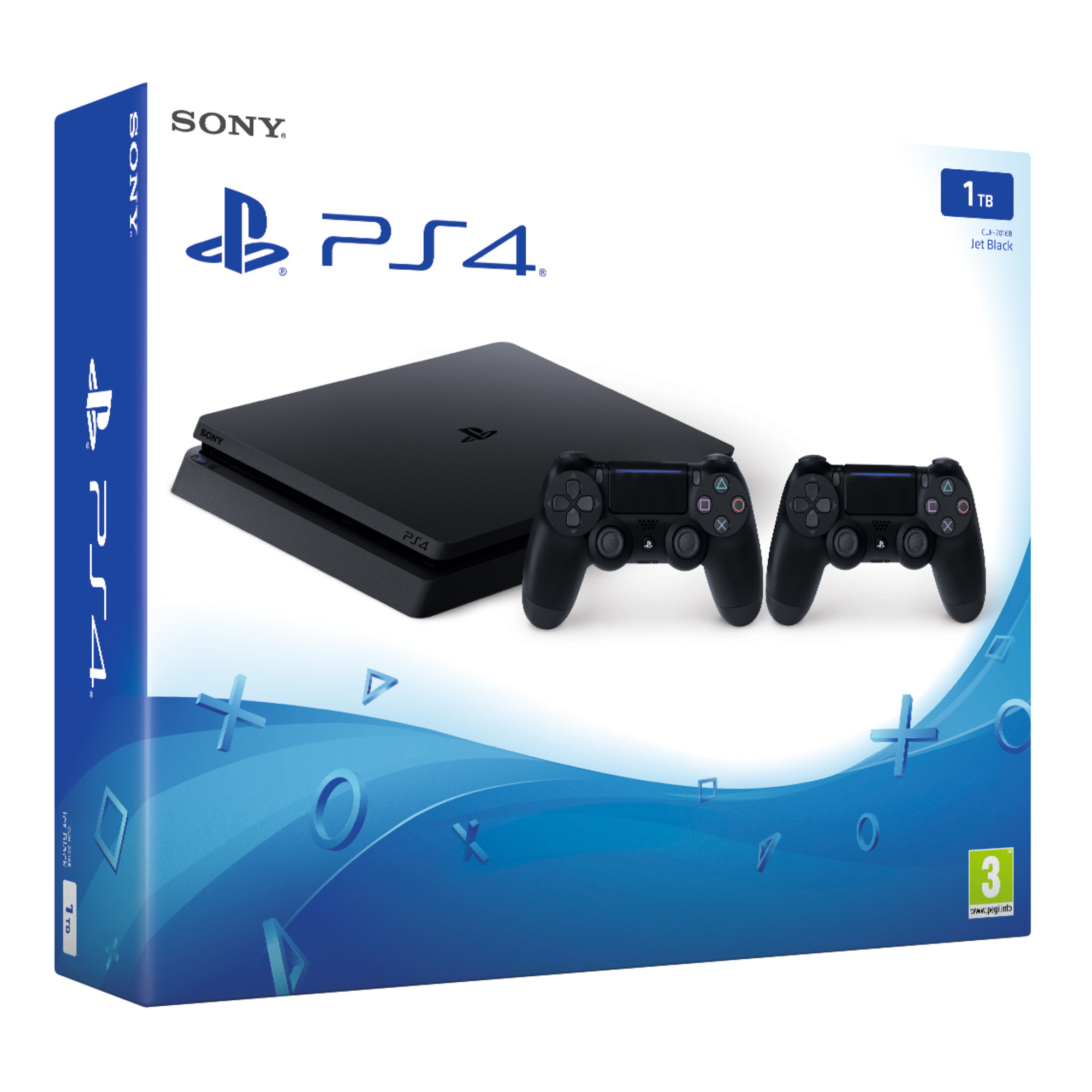 Sony PlayStation 4 Slim 1TB + 2 Dualshock 4 V2 1 To Wifi Noir - Bon état Bon état - 289,99 € Sony PlayStation 4 Slim 1TB + 2 Dualshock 4 V2 1 To Wifi Noir - Bon état Bon état Sony reconditionné disponible sur Pixmania