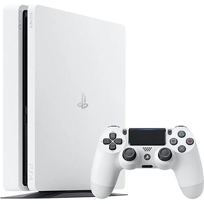 SONY PlayStation 4 Slim 500 Go blanc - Reconditionné - Etat correct Reconditionné - 185,10 € SONY PlayStation 4 Slim 500 Go blanc - Reconditionné - Etat correct Reconditionné Sony reconditionné disponible sur Cdiscount Seconde Vie