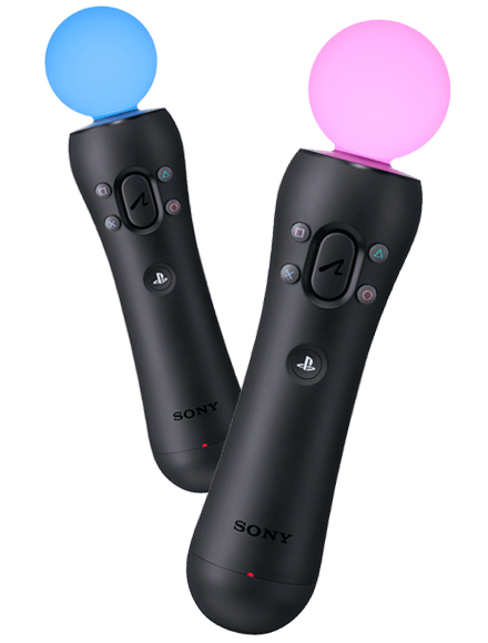 Sony PlayStation Move Noir Contrôleur de mouvement PlayStation 4 - Excellent état Parfait état Sony reconditionné disponible sur Pixmania