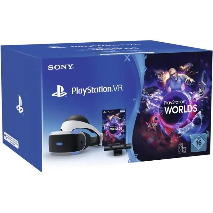 Acheter Sony PlayStation VR + Camera + VR Worlds Voucher Casque de visualisation dédié Noir Blanc 100° OLED 1920 x 1080 pixels Reconditionné - 309,99 € Sony PlayStation VR + Camera + VR Worlds Voucher Casque de visualisation dédié Noir Blanc 100° OLED 1920 x 1080 pixels Reconditionné Sony reconditionné disponible sur Cdiscount Seconde Vie