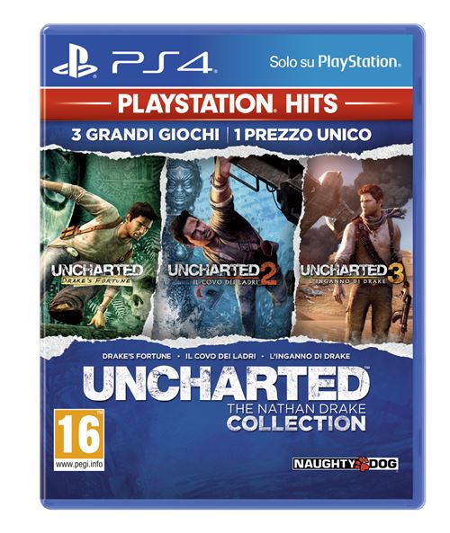 Sony Uncharted: The Nathan Drake Collection, PS Hits, PS4 PlayStation 4 État correct reconditionné disponible sur Fnac