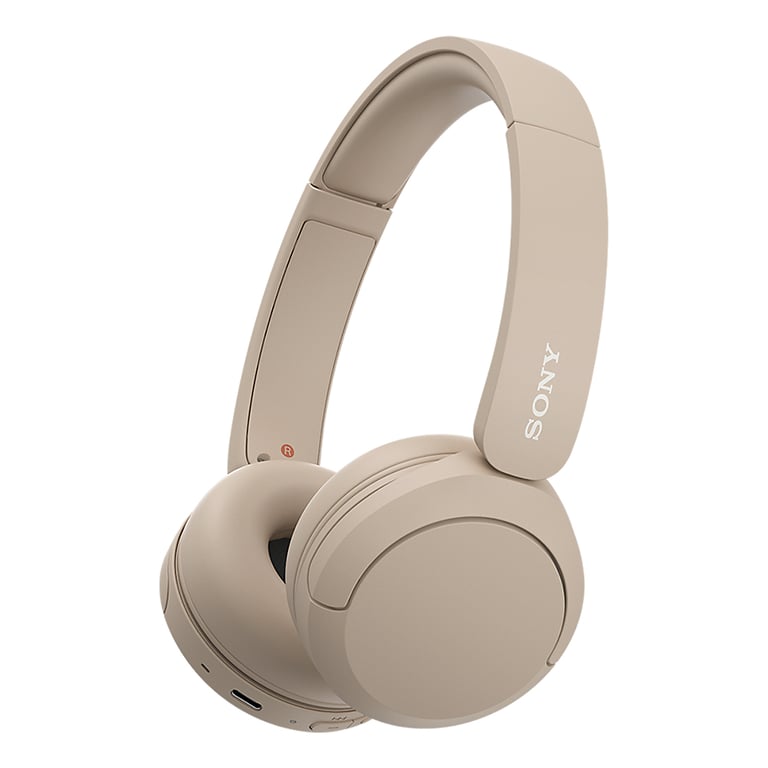 Sony WH-CH520 Casque Sans fil Arceau Appels/Musique USB Type-C Bluetooth Socle de chargement Crème - Très bon état Très bon état reconditionné disponible sur Pixmania