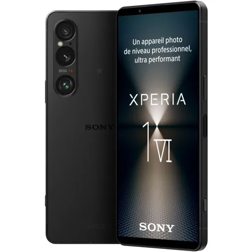 Sony Xperia 1 VI 5G Nano SIM 256 Go Noir occasion reconditionné disponible sur Rakuten