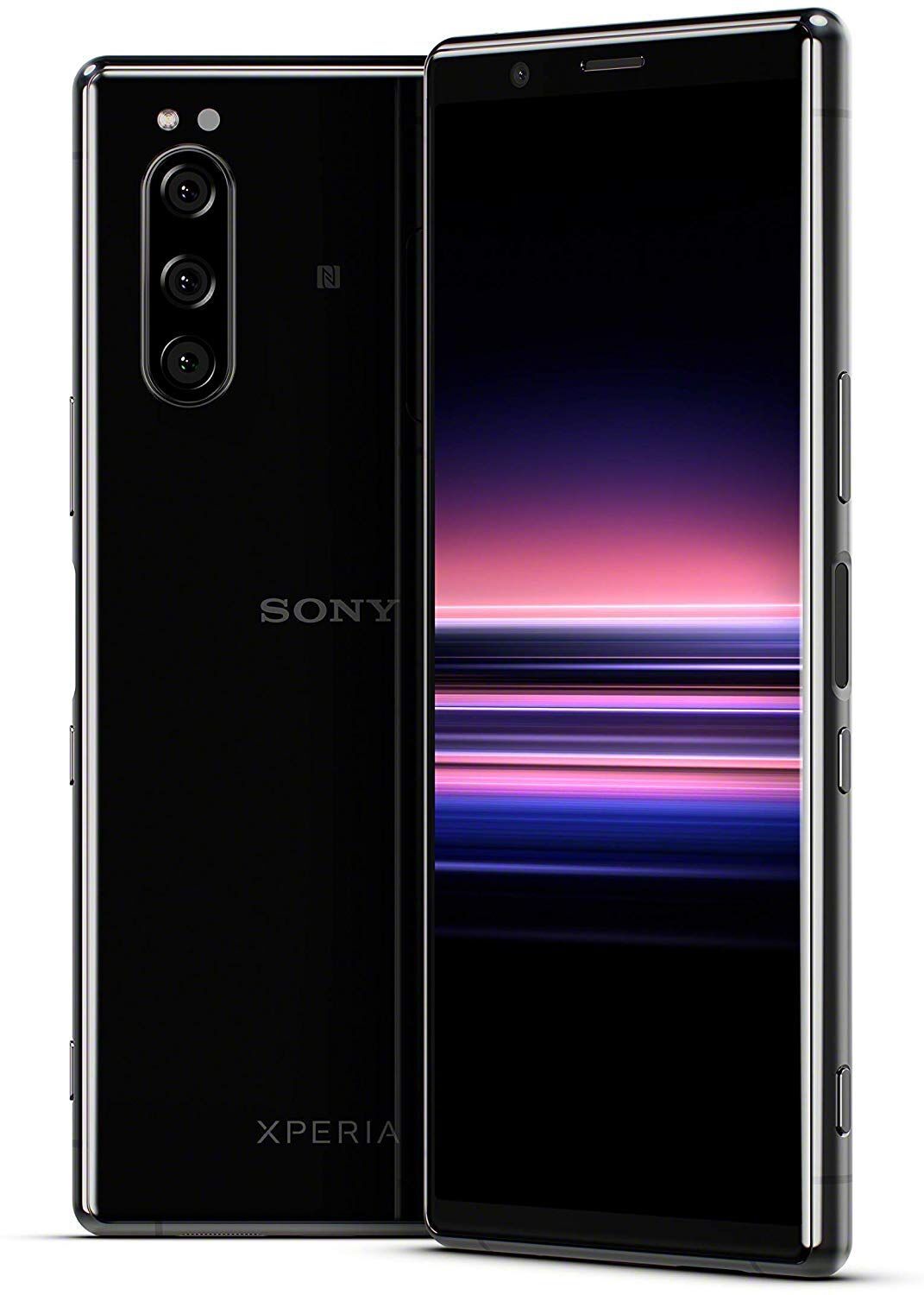 Sony Xperia 5 128 GB Dual-SIM noir Bon état Sony reconditionné disponible sur Refurbed