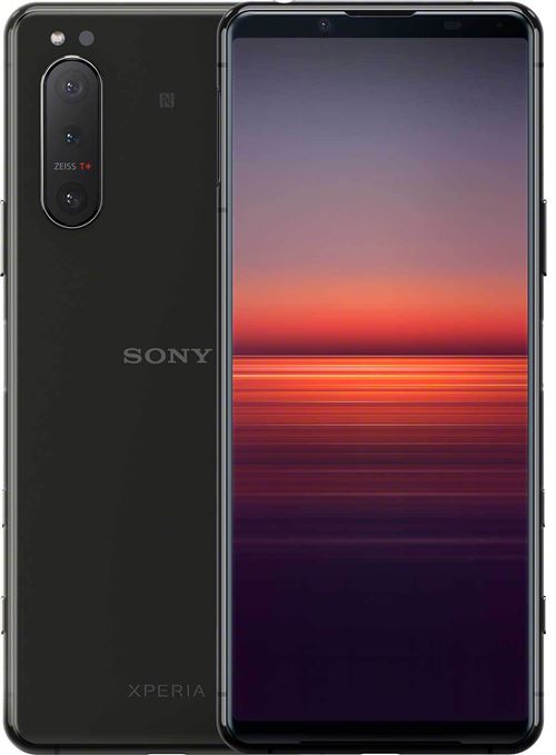 Sony XPERIA 5 II - 5G smartphone - double SIM - RAM 8 Go / Mémoire interne 128 Go - microSD slot - écran OEL - 6.1"" - 2520 x 1080 pixels (120 Hz) - 3 x caméras arrière 12 MP, 12 MP, 12 MP - front camera 8 MP - noir État correct Sony reconditionné disponible sur Fnac