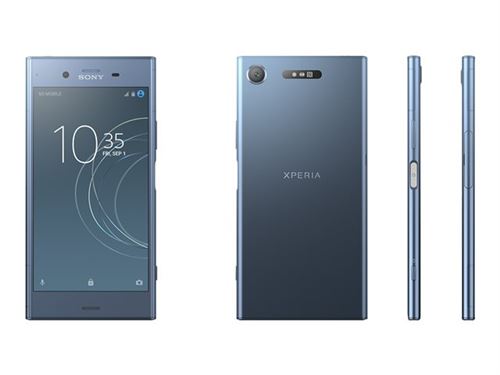 Sony XPERIA XZ1 - 4G smartphone - RAM 4 Go / Mémoire interne 64 Go - microSD slot - Écran LCD - 5.2" - 1920 x 1080 pixels - rear camera 19 MP - front camera 13 MP - bleu État correct N/A reconditionné disponible sur Fnac