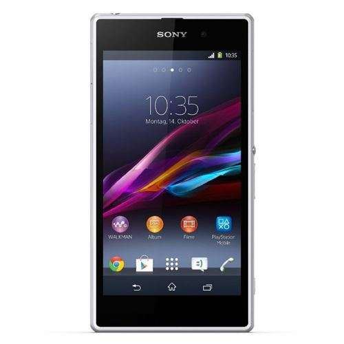 Sony XPERIA Z1 - 4G smartphone - RAM 2 Go / Mémoire interne 16 Go - microSD slot - Écran LCD - 5"" - 1920 x 1080 pixels - rear camera 20,7 MP - blanc État correct Sony reconditionné disponible sur Fnac