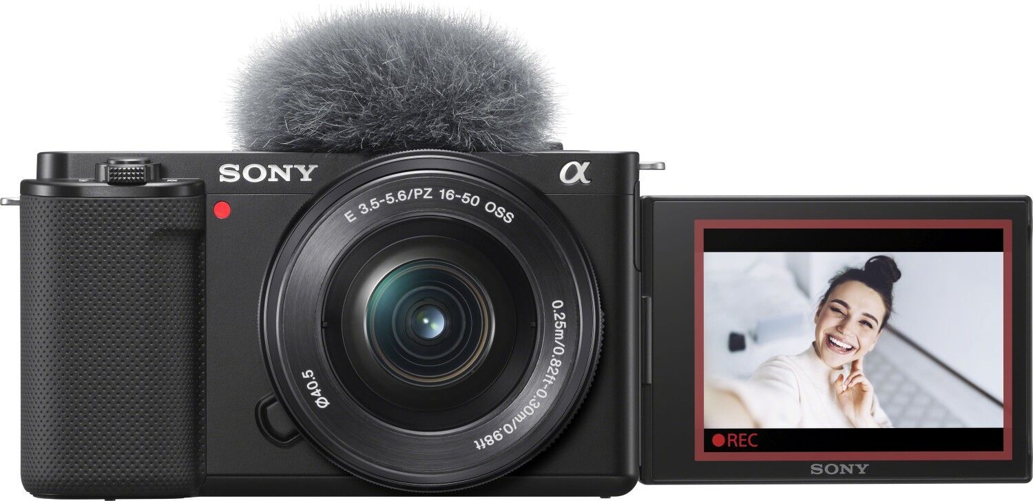 Sony ZV-E10 Noir Parfait état Sony reconditionné disponible sur Refurbed