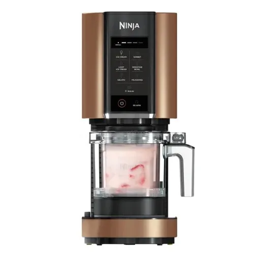 Sorbetière - NINJA - CREAMi - 800 Watts - 1,4 L - 7 Programmes - Noir/Cuivre Bon état - 200,00 € Sorbetière - NINJA - CREAMi - 800 Watts - 1,4 L - 7 Programmes - Noir/Cuivre Bon état reconditionné disponible sur Rakuten