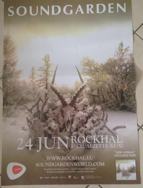 Soundgarden - 60x80 cm - AFFICHE / POSTER État correct - 14,99 € Soundgarden - 60x80 cm - AFFICHE / POSTER État correct reconditionné disponible sur Fnac