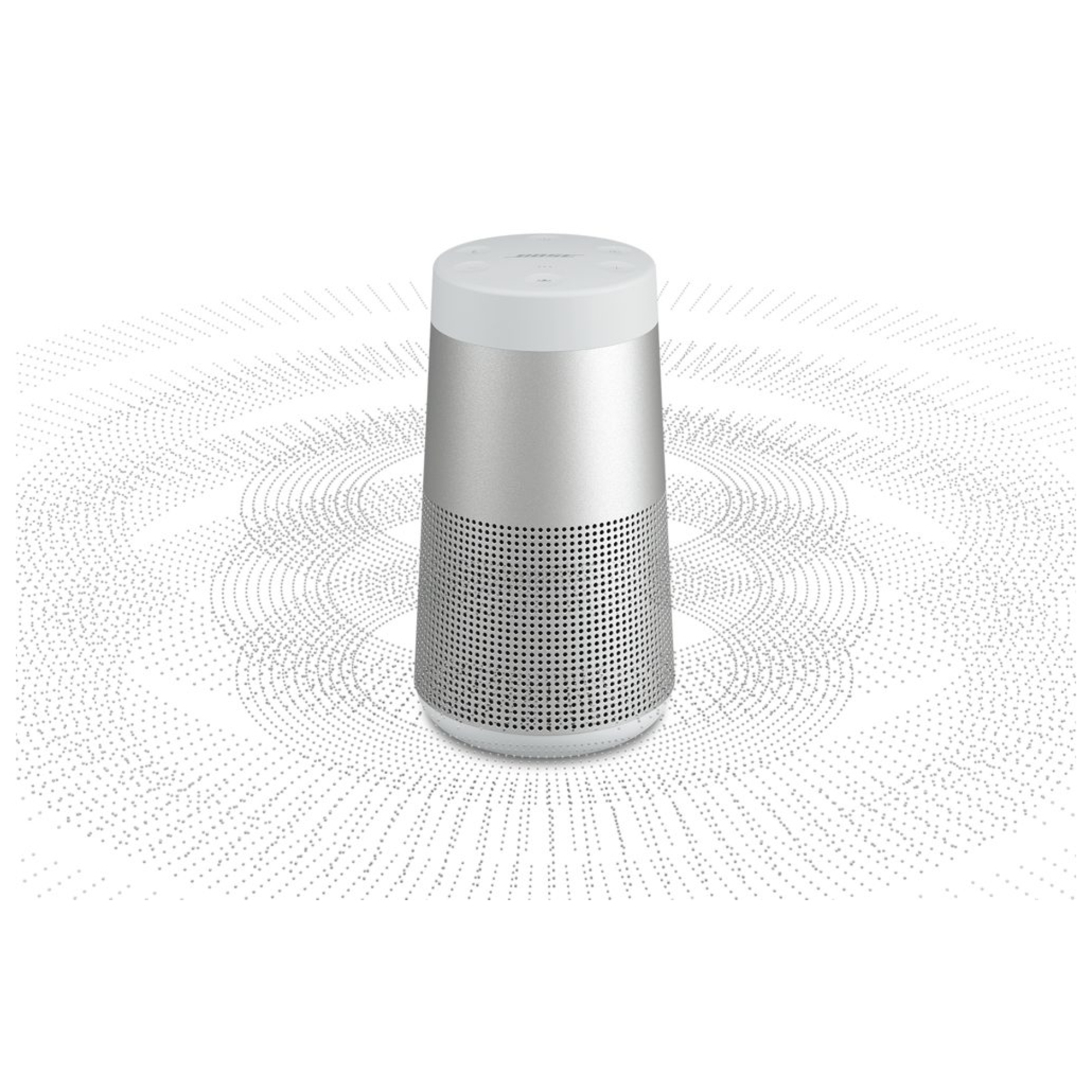 Voir photo 2 de SoundLink Revolve Enceinte Bluetooth - Argent - Très bon état | Dero SoundLink Revolve Enceinte Bluetooth - Argent - Très bon état Très bon état Bose reconditionné photo 2 | Dero
