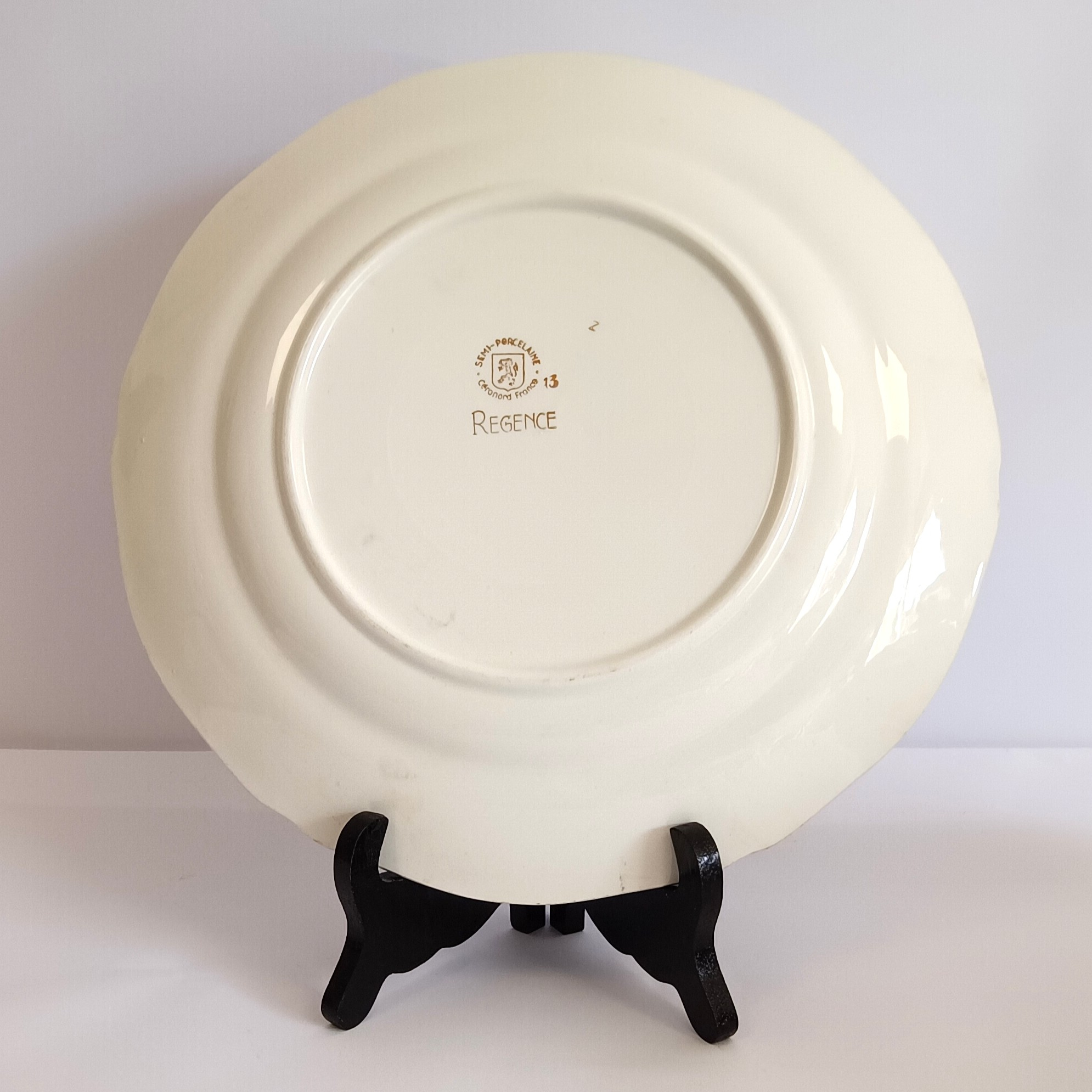 Voir photo 5 de Soupière et plat assorti en semi-porcelaine Ceranord France – Modèle Régence Soupière et plat assorti en semi-porcelaine Ceranord France – Modèle Régence Bon état reconditionné photo 5