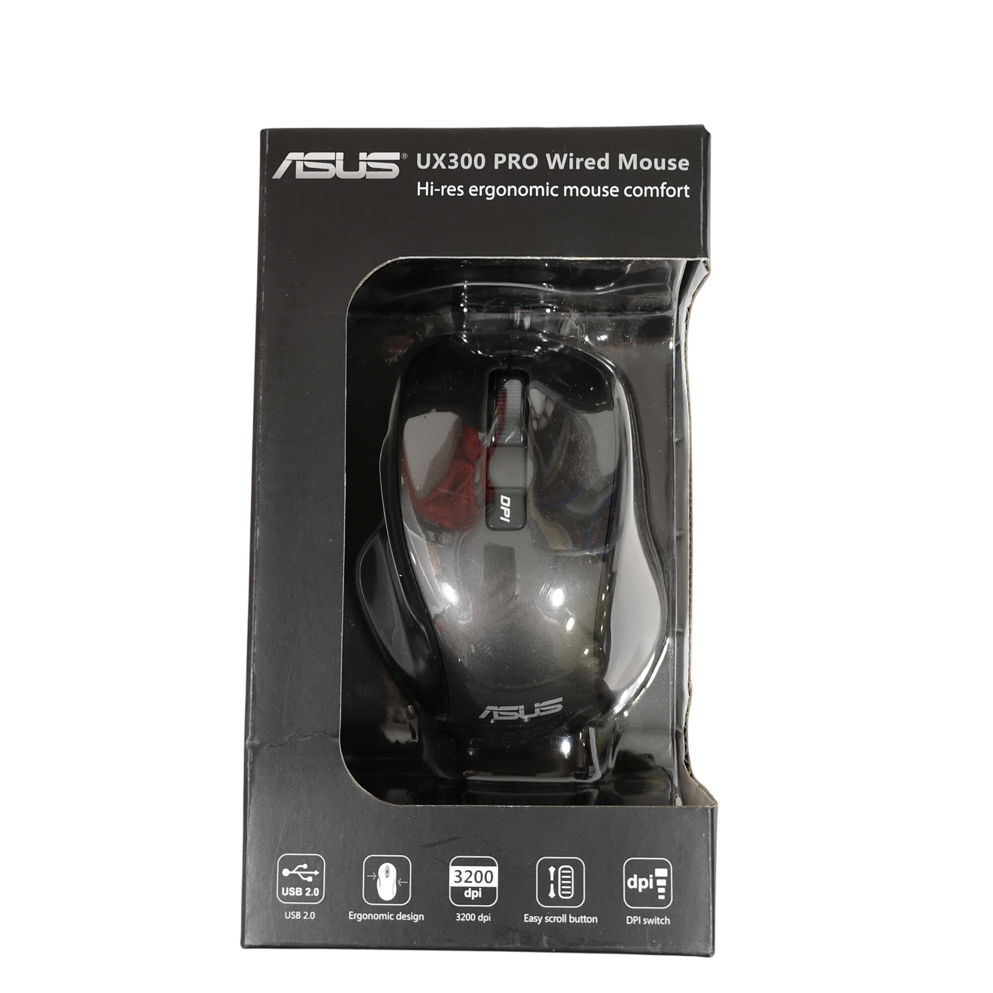 Acheter Souris ASUS UX300 PRO Optique filaire 3200dpi neuve neuf - 17,00 € Souris ASUS UX300 PRO Optique filaire 3200dpi neuve neuf reconditionné disponible sur Label Emmaüs
