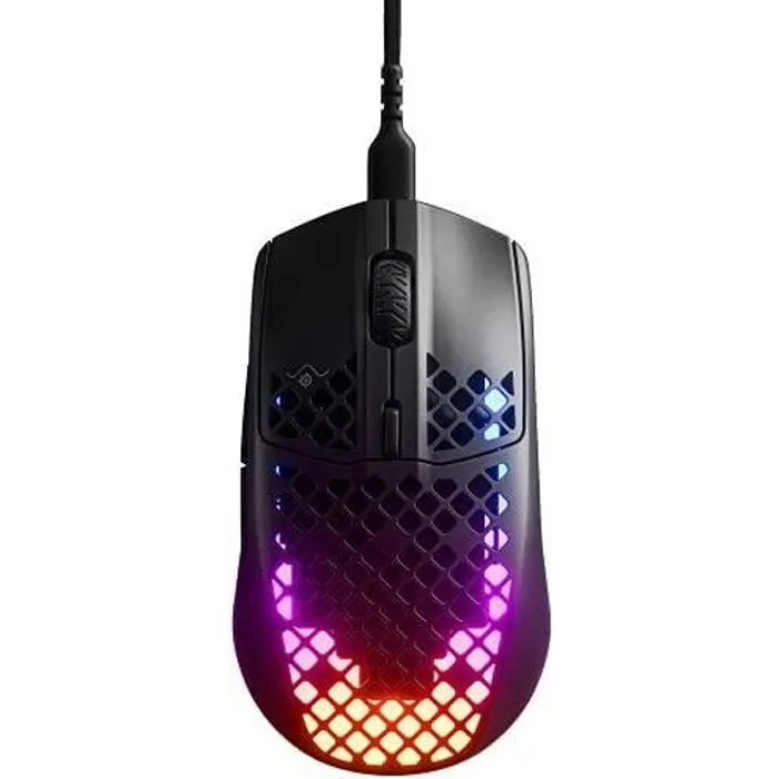 Souris de gaming - STEELSERIES - Aerox 3 - Ultra légère 57g - Capteur optique TrueMove - Résistance à leau Reconditionné - 83,18 € Souris de gaming - STEELSERIES - Aerox 3 - Ultra légère 57g - Capteur optique TrueMove - Résistance à leau Reconditionné SteelSeries reconditionné disponible sur Cdiscount Seconde Vie