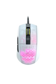 Souris de jeu optique Burst Pro Blanc Bon état Roccat reconditionné disponible sur Darty
