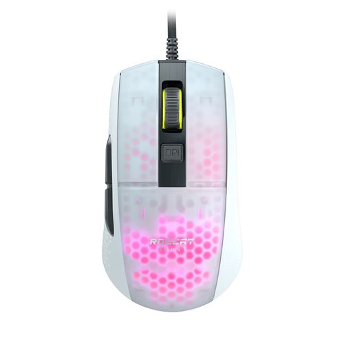 Souris de jeu optique Roccat Burst Pro Blanc État correct Roccat reconditionné disponible sur Fnac