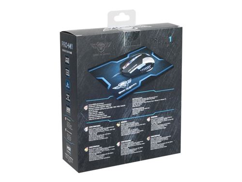 Souris filaire Gaming Spirit of Gamer PRO-M1 + Tapis de souris État correct N/A reconditionné disponible sur Fnac