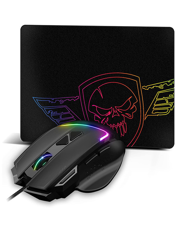 Acheter Souris gamer Spirit Of Gamer PRO-M3 RGB + Tapis Parfait état - 20,00 € Souris gamer Spirit Of Gamer PRO-M3 RGB + Tapis Parfait état reconditionné disponible sur Label Emmaüs