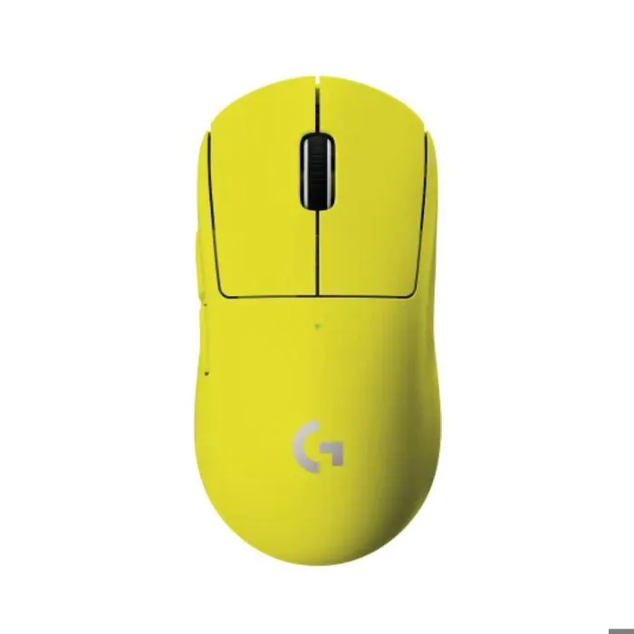 Souris Gaming Logitech GPW Pro X SUPERLIGHT jaune 25600dpi 63g Reconditionné Logitech reconditionné disponible sur Cdiscount Seconde Vie
