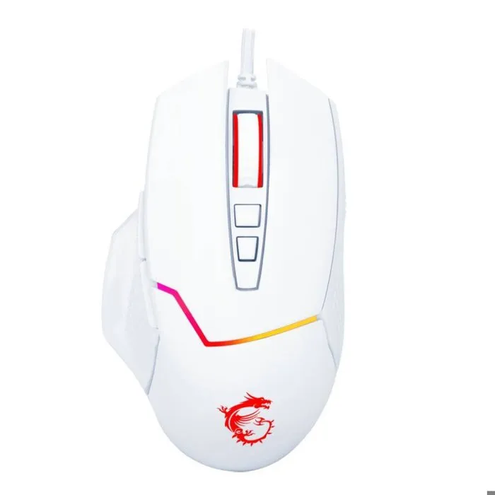 Souris Gaming MSI Clutch GM20 V2 blanche 6200dpi 112g Reconditionné MSI reconditionné disponible sur Cdiscount Seconde Vie