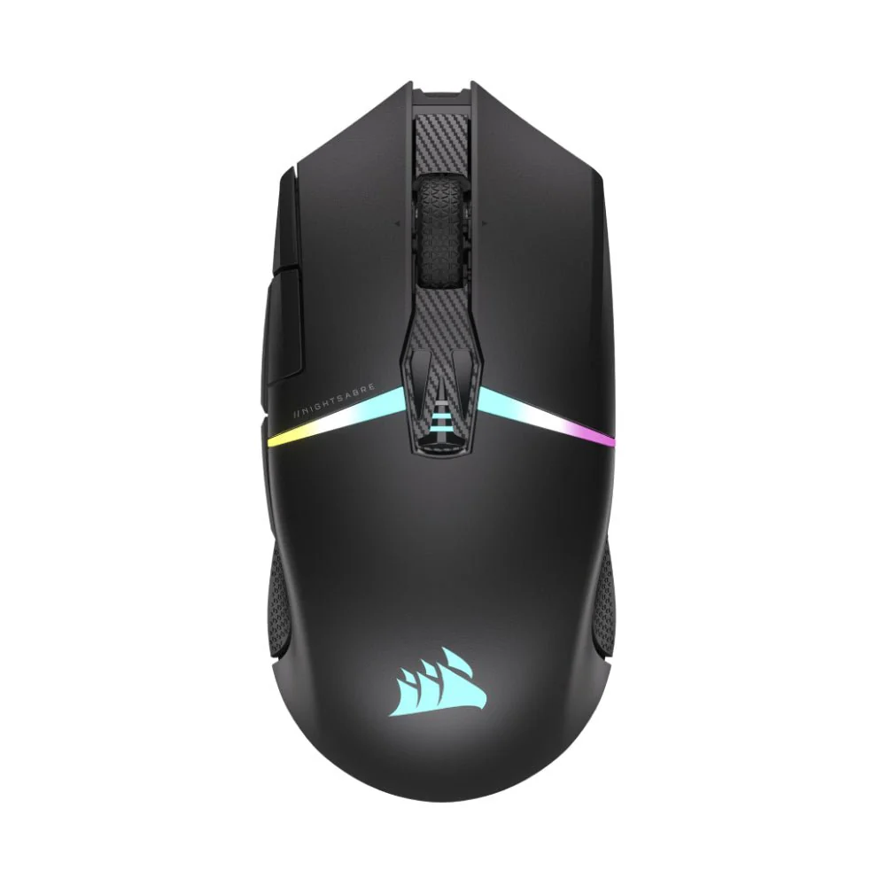 Souris gaming NIGHTSABRE WIRELESS RGB - Black - Reconditionné et Garanti 1 an par CORSAIR - CH-931B011-EU-RF Bon état reconditionné disponible sur Factorefurb