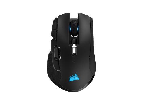 Souris Gaming sans fil Corsair IRONCLAW RGB Wireless Noir État correct Corsair reconditionné disponible sur Fnac