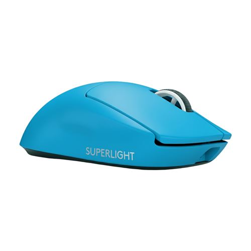 Souris gaming sans fil Logitech G PRO X SuperLight 2 Pro-Grade Cyan État correct Logitech reconditionné disponible sur Fnac
