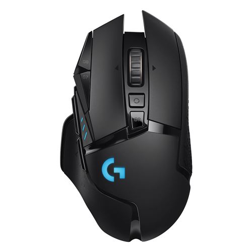 Souris gaming sans fil Logitech G502 Hero Lightspeed Wireless Noir État correct Logitech reconditionné disponible sur Fnac