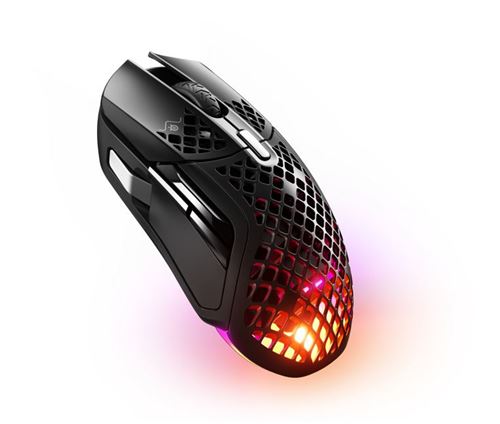 Souris Gaming sans fil Wifi SteelSeries Aerox 5 Noir État correct SteelSeries reconditionné disponible sur Fnac