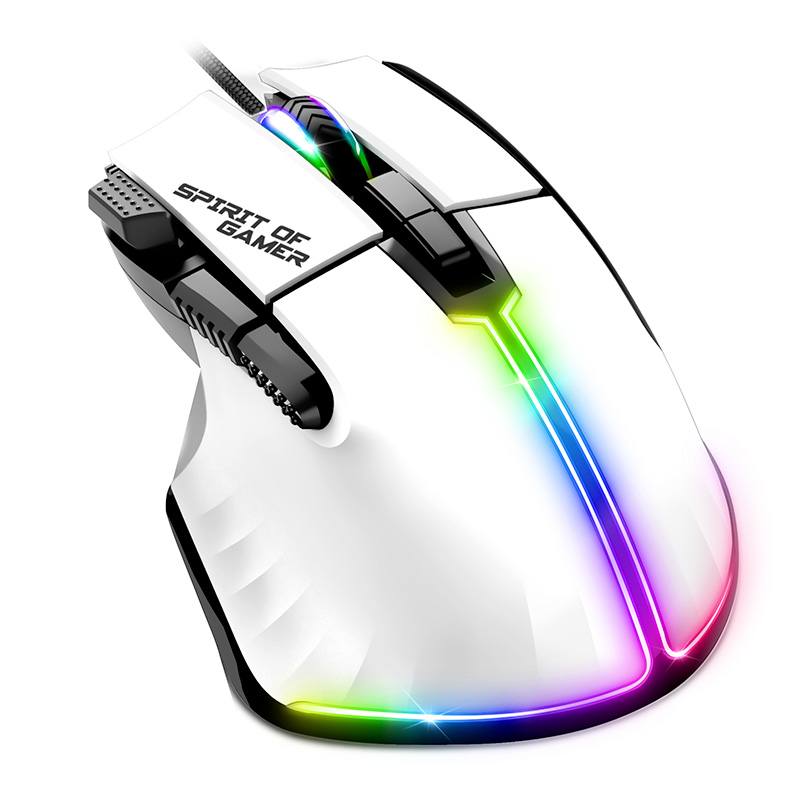 Souris Gaming Spirit Of Gamer Pro M5 Blanche Filaire 12800dpi Bon état - 17,98 € Souris Gaming Spirit Of Gamer Pro M5 Blanche Filaire 12800dpi Bon état reconditionné disponible sur Electro Depot