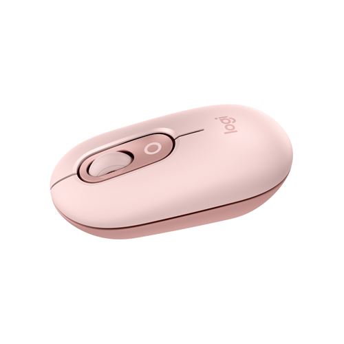 Souris sans fil Logitech Pop Mouse avec émojis personnalisables Bluetooth Rose État correct Logitech reconditionné disponible sur Fnac