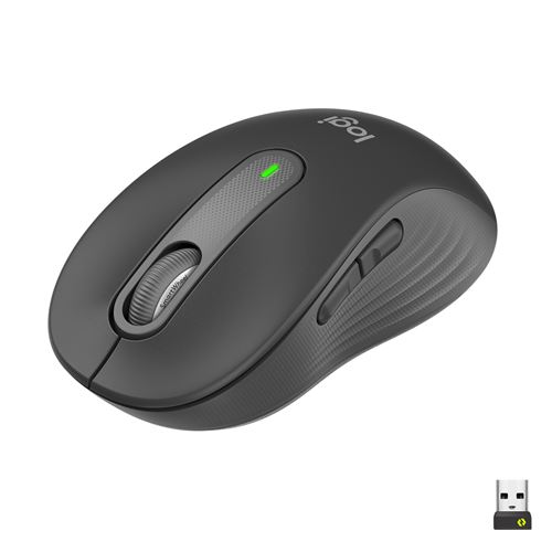 Souris sans fil Logitech Signature M650 Gris graphite État correct Logitech reconditionné disponible sur Fnac