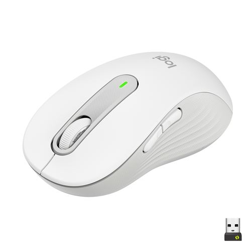 Souris sans fil Logitech Signature M650 L Blanc État correct reconditionné disponible sur Fnac
