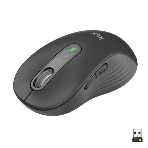 Souris sans fil Logitech Signature M650 L Gris graphite État correct Logitech reconditionné disponible sur Fnac