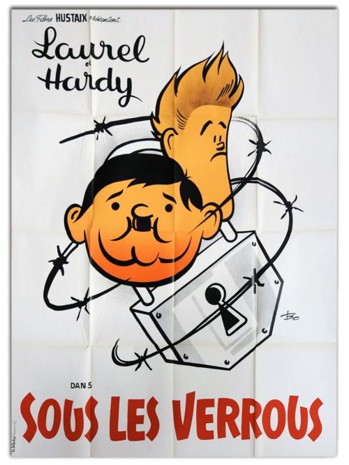 Sous les Verrous - Laurel & hardy (Pardon Us) AFFICHE CINEMA ORIGINALE État correct N/A reconditionné disponible sur Fnac