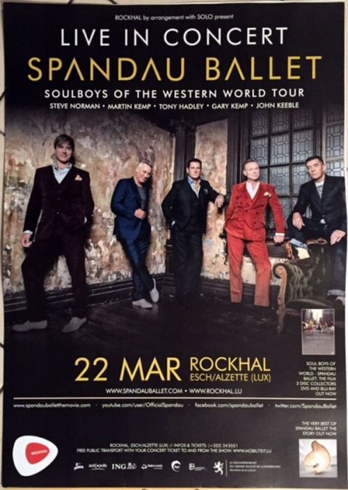 Spandau Ballet - 60x80 cm - AFFICHE / POSTER État correct N/A reconditionné disponible sur Fnac