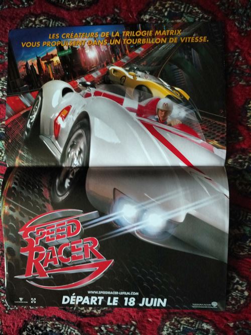 Speed Racer - AFFICHE CINEMA ORIGINALE État correct N/A reconditionné disponible sur Fnac