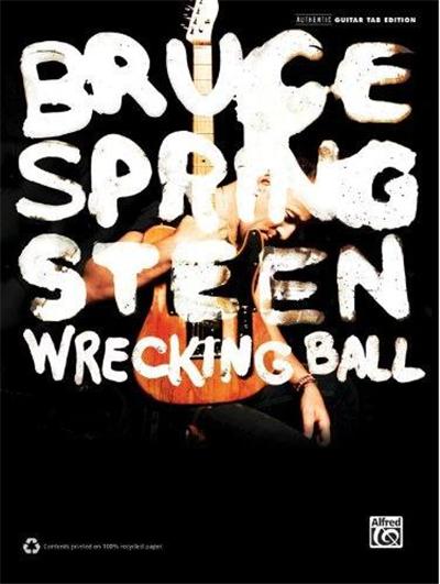Springsteen Bruce Wrecking Ball Guitar Tab. État correct reconditionné disponible sur Fnac