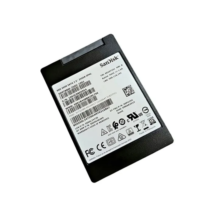 SSD 256Go 2.5 SanDisk X600 SD9TB8W-256G-1001 SATA III 6Gbps Reconditionné - 37,90 € SSD 256Go 2.5 SanDisk X600 SD9TB8W-256G-1001 SATA III 6Gbps Reconditionné SanDisk reconditionné disponible sur Cdiscount Seconde Vie | Dero