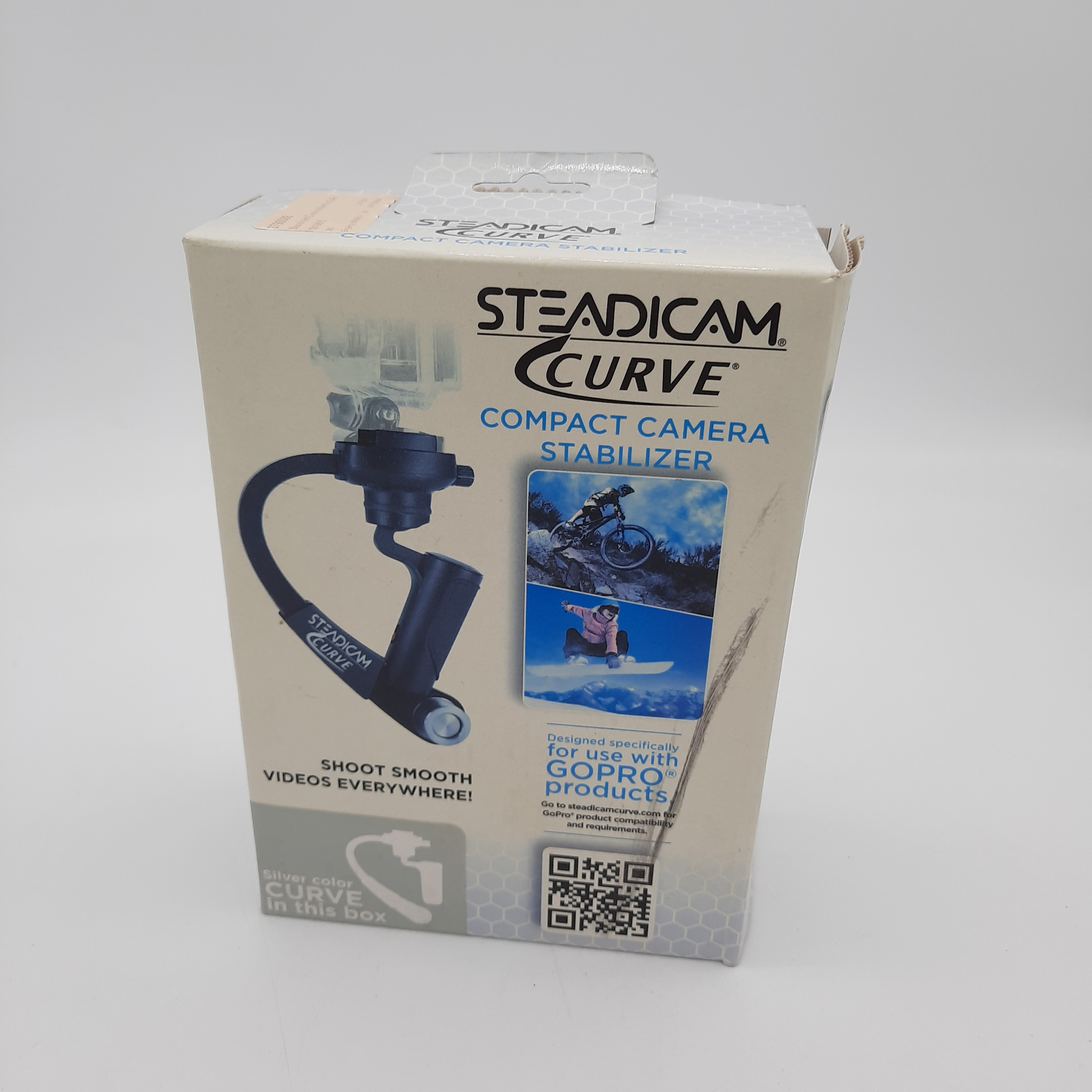 Stabilisateur pour caméra GOPRO - Steadicam Curve bon état - 14,00 € Stabilisateur pour caméra GOPRO - Steadicam Curve bon état reconditionné disponible sur Label Emmaüs