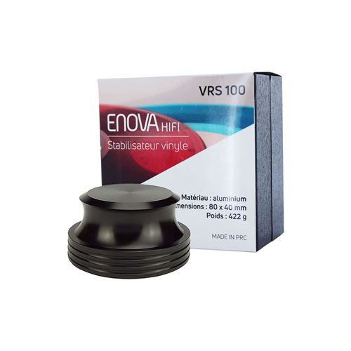 Stabilisateur pour platine vinyle Enova Hi-Fi VRS 100 État correct reconditionné disponible sur Fnac