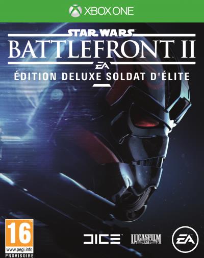 Star Wars Battlefront II Elite Trooper Edition Deluxe Xbox One État correct - 19,95 € Star Wars Battlefront II Elite Trooper Edition Deluxe Xbox One État correct reconditionné disponible sur Fnac