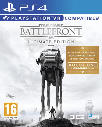Star Wars Battlefront Ultimate Edition PS4 État correct - 22,71 € Star Wars Battlefront Ultimate Edition PS4 État correct reconditionné disponible sur Fnac